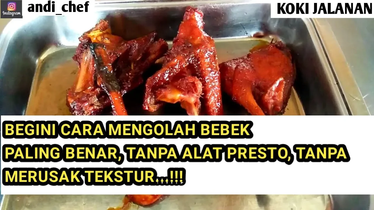 Cara masak ayam biar empuk tanpa presto