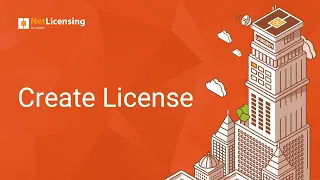 NetLicensing - Create License