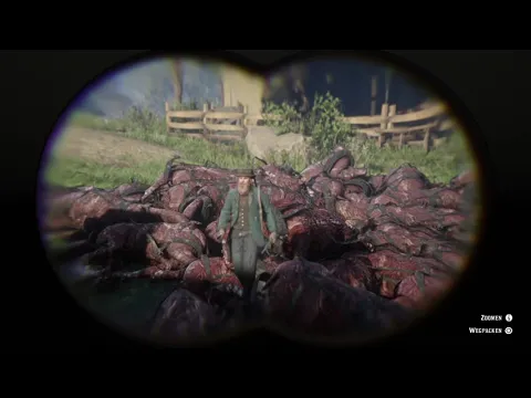 Red Dead Online - dead horses in valentine