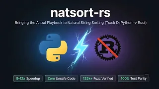 Python to Rust Building natsort-rs