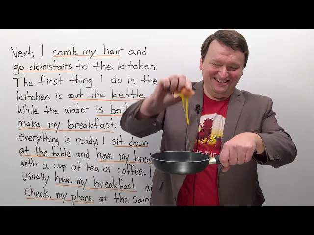 Video: What’s Your Daily Routine? | How to Talk about Your Day in English