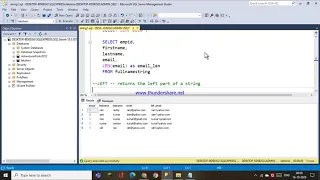 66 REPLACE REVERSE REPLICATE SPACE FUNCTIONS IN SQL - HINDI