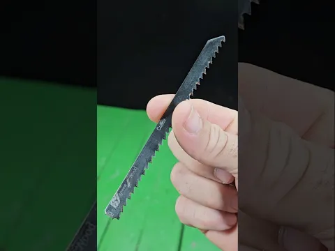 A Trick with a Broken Jigsaw Blade