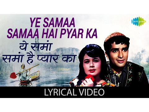 Download MP3 Ye Samaa with lyrics | ये समा गाने के बोल | Jab Jab Phool Khile | Nanda, Shashi Kapoor