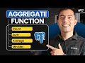 PostgreSQL Aggregate Functions Tutorial COUNT SUM AVG MIN MAX with Real Examples