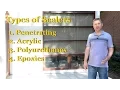 Choosing a Concrete Sealer Part 2 - Sealing Concrete