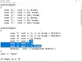 CIT1173 Lecture P - Finish chapter 5 Switch case 04-4-19