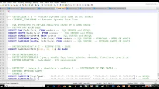 Comments in SQL - How to comment lines in sql queries Part 12