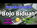 Download Lagu BOJO  BIDUAN - KARAOKE || NADA WANITA CEWEK || Versi Koplo || Audio HQ || Live Keyboard