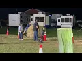 Hey bale rolling finals at the Orleans County 4-H Fair
