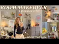 ROOM MAKEOVER DECORATE WITH ME FOR FALL 2024 pinterest inspired bedroom makeover in new york city
