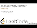 Leetcode 313 Super Ugly Number