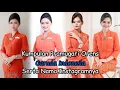 Download Lagu Top Deretan Pramugari Cantik Garuda Indonesia!! Versi Baju Orens Beserta Instagramnya