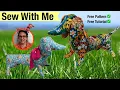 Tilda s Dapper Dachshund Pattern FREE Templates Visual PDF