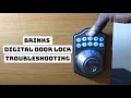 Brinks Digital Deadbolt Troubleshooting