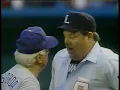Los Angeles Dodgers vs Florida Marlins June 7 1994 Joe West Has Lost His Patience