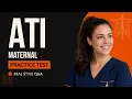 2026 UPDATED ATI Maternal Newborn Exam Review 3 HOUR Full Practice Question Bank with Answers