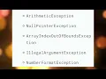 CS3391 UNIT 3 Build in Exception in java EngineeringMasteryMadeSimple