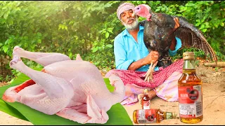 🔥Celebrate Life: Village Thug Life Man's Ultimate TURKEY Feast | Epic Outdoor Cooking Adventure 🦃