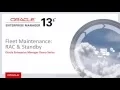 Enterprise Manager 13c Fleet Maintenance - RAC Standby