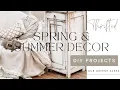 THRIFTED SPRING SUMMER DECOR 8 DIY HOME DECOR PROJECTS