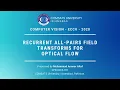 RAFT Recurrent All-Pairs Field Transforms for Optical Flow Computer Vision ECCV 2020