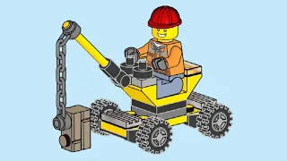 LEGO Instructions | City | 952401 | Builder with Crane | Construction | Magazine Gift