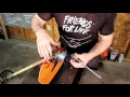Stihl FS 90R Overview brushcutter installation how-to and demonstration