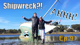 Totally BEACHED | Sailing Wisdom Ep 91