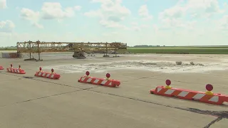 1 5M construction project underway at Willard Airport