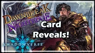 Shadowverse Dawnbreak Nightedge Card Reveals