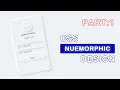 Neumorphic Design Using HTML And CSS Bangla tutorial
