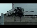 Car left hanging off I-15 overpass after accident