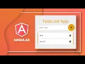 How to Create ToDo List using Angular 2020 Creating To do List app using Angular Js Todo List