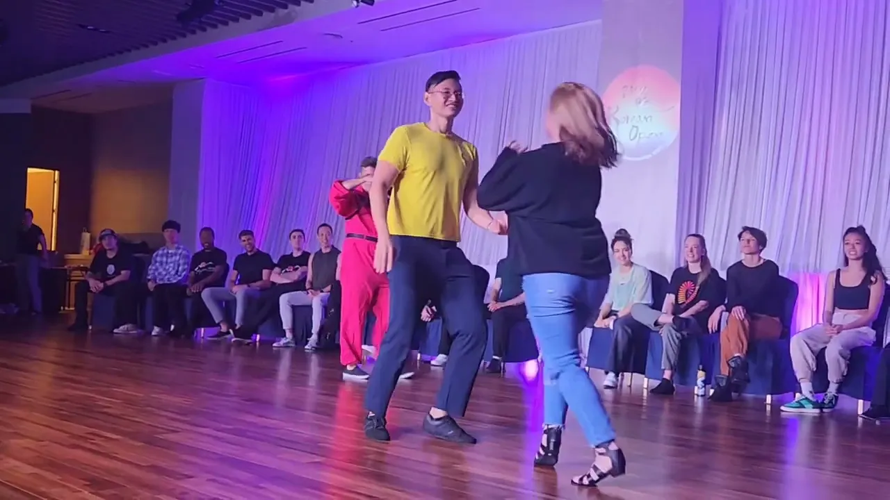 Advanced Winner David Phan & Tatiana Mollmann- Winner J&J Korean Open WCS 2024