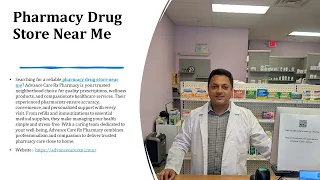 Pharmacy Drug Store Near Me