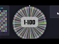 100 Number Spin The Wheel Elimination