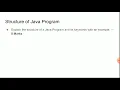 Structure of Java Program - Module-2 Chapter-2 2 2 4