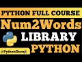 Convert Numbers to Words with Python s num2words Module