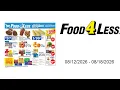 Food 4 Less Weekly Ad - 2026