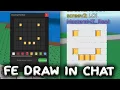 FE Draw in Chat V2 Script Showcase - ROBLOX EXPLOITING