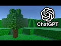 Can AI Code Minecraft Watch ChatGPT Try