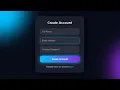 Login Form In HTML CSS Glass Login Form