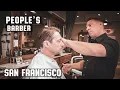 Textured Modern Haircut People s Barber in San Francisco California