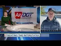 Dave Parker with ARDOT gives an update on road conditions