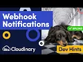 Using Webhook Notification URLs to Trigger Background Removal with Cloudinary - Dev Hints