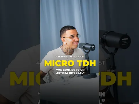 🎙️MICRO TDH "Me considero un artista integral, me gusta hacer de todo"