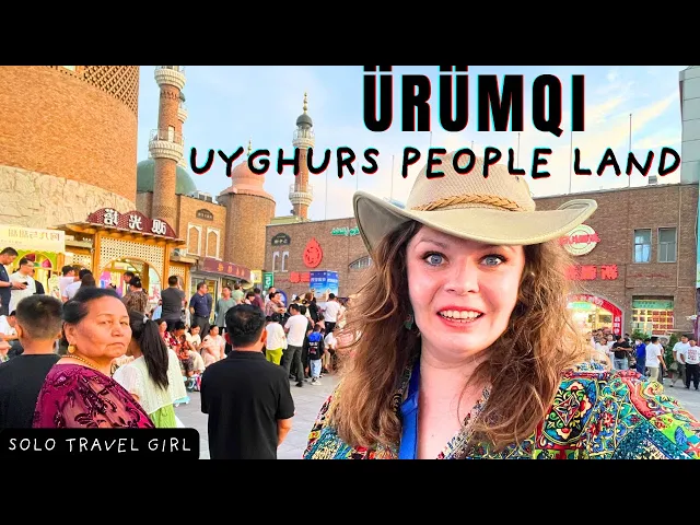 Ürümqi City Walk: Uyghur Culture & Halal Street Food in Xinj Ürümqi, Uyghur city! They don’t speak Chinese here 😱Muslim Street food! #xinjiang #uyghur