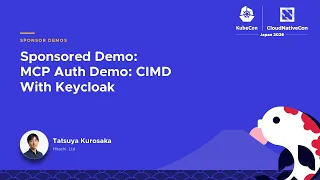 Sponsored Demo MCP Auth Demo CIMD With Keycloak - Tatsuya Kurosaka Hitachi Ltd
