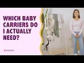How to Choose the BEST Baby Carrier Wrap vs Sling vs Structured Explained